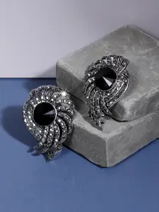 SOHI Contemporary Studs Earrings