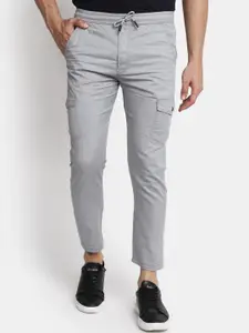 V-Mart Men Regular Fit Mid-Rise Cotton Straight Track Pant