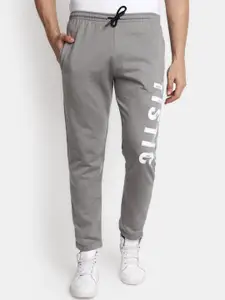 V-Mart Men Typography Printed Regular Fit Cotton Track Pants