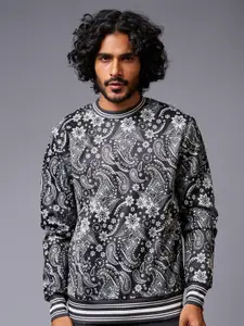 GO DEVIL Graphic Printed Pullover