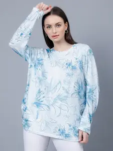 Albion Floral Printed Pure Cotton Casual Top