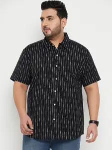 bigbanana Plus Size Striped Casual Shirt