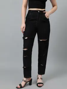 Kotty Women Jean Slim Fit Mildly Distressed Stretchable Jeans