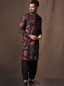 KISAH Men Abstract Printed Regular Fit Kurta