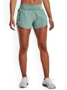 UNDER ARMOUR Women Slim-Fit Mid-Rise Running Sports Shorts