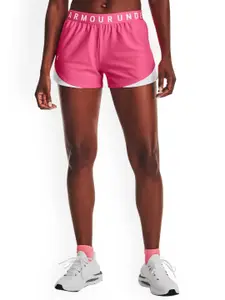 UNDER ARMOUR Women Loose Fit Mid-Rise Training or Gym Sports Shorts