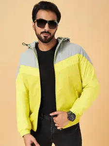 YU by Pantaloons Colourblocked Bomber Jacket