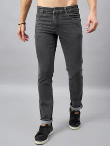 STUDIO NEXX Men Tapered Fit Clean Look Stretchable Jeans