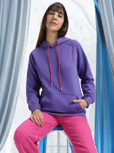 JUNEBERRY Hooded Fleece Pullover Sweatshirt