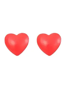 Abhooshan Girls 92.5 Sterling Silver Contemporary Studs Earrings