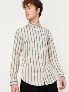 max Striped Opaque Casual Shirt