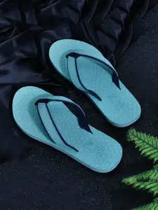 DOCTOR EXTRA SOFT Women Textured Bounce Back Technology Non-Slip Thong Flip-Flops