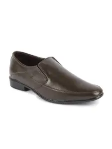 FAUSTO Men Round Toe Formal Slip-On Shoes