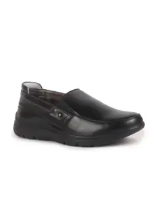 FAUSTO Men Leather Formal Slip-On Shoes