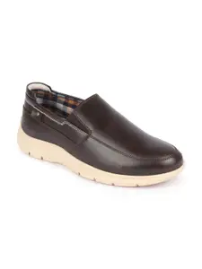 FAUSTO Men Leather Formal Slip-On Shoes