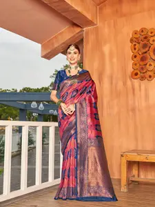 Anouk Woven Design Zari Kanjeevaram Saree