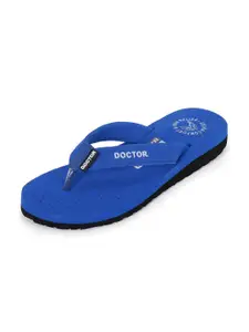 DOCTOR EXTRA SOFT Women Orthopedic Printed Rubber Thong Flip-Flops