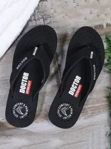 DOCTOR EXTRA SOFT Women Orthopedic Printed Rubber Thong Flip-Flops