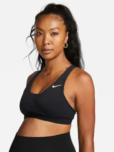Nike Padded Dry Fit Workout Bra With All Day Comfort