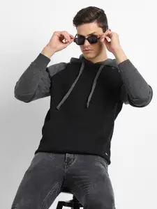 Dennis Lingo Colourblocked Hooded Pullover Sweatshirt