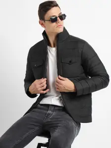 Dennis Lingo Mock Collar Puffer Jacket