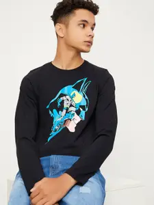 max Boys Batman Printed Pure Cotton T-shirt