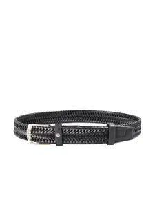 Hidesign Men Braided Leather Belt