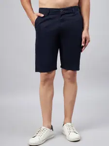 STUDIO NEXX Men Mid Rise Cotton Chinos Shorts