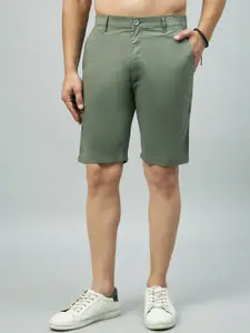 STUDIO NEXX Men Regular Fit Mid-Rise Cotton Shorts