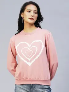 Rigo Printed Fleece Sweatshirt