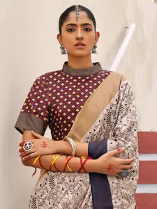 Saree mall Warli Printed Bagh Sarees