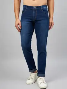 STUDIO NEXX Men Slim Fit Clean Look Light Fade Dark Shade Stretchable Jeans