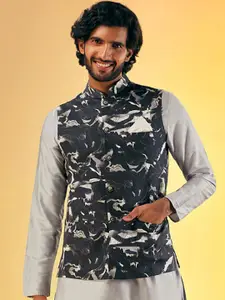 KISAH Printed Nehru Jackets