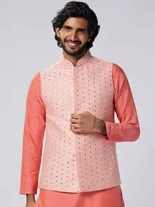 KISAH Embellished Nehru Jacket