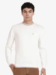 t-base Round Neck Cotton Pullover Sweater