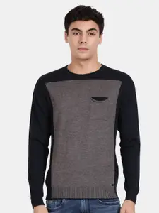 t-base Colourblocked Pullover Sweater