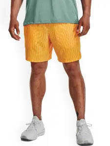 UNDER ARMOUR Men Printed Slim-Fit Sports Shorts
