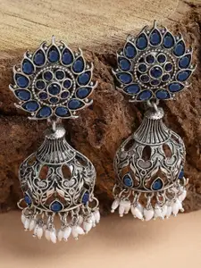 KARATCART Contemporary Jhumkas Earrings