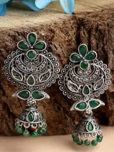 KARATCART Contemporary Jhumkas Earrings