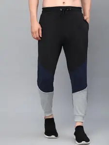 Rigo Men Colourblocked Cut & Sew Regualr Fit Joggers