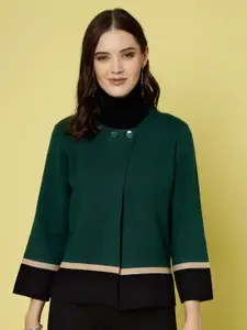 Mafadeny Long Sleeves Button Shrug