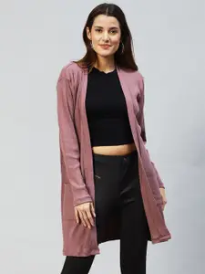 Rigo Solid Open Front Cotton Shrug