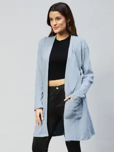 Rigo Solid Open Front Cotton Shrug