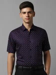 Allen Solly Floral Printed Slim Fit Pure Cotton Formal Shirt