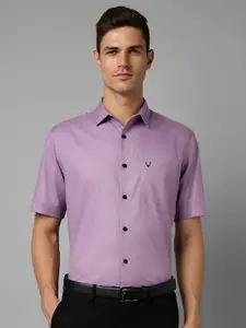 Allen Solly Spread Collar Slim Fit Short Sleeves Formal Shirt