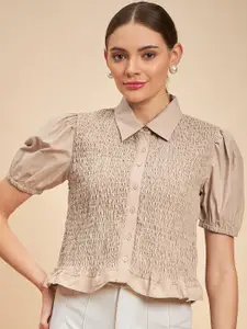 MINT STREET Comfort Opaque Printed Casual Shirt