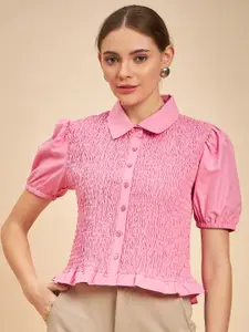 MINT STREET Comfort Opaque Casual Shirt