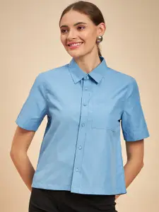 MINT STREET Comfort Opaque Casual Shirt