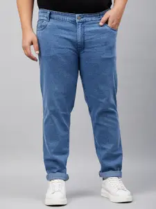 STUDIO NEXX Plus Size Men Slim Fit Clean Look Stretchable Jeans