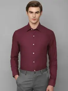 Louis Philippe Pure Cotton Opaque Formal Shirt